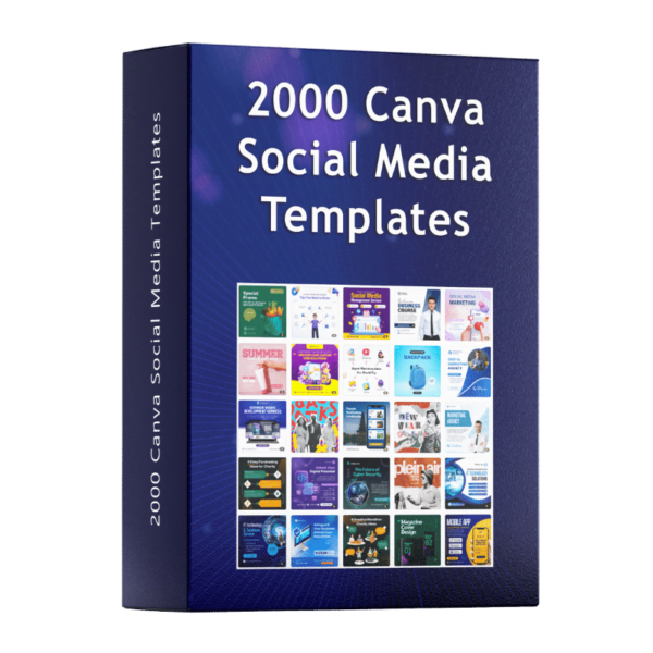 2000 Canva Social Media Templates