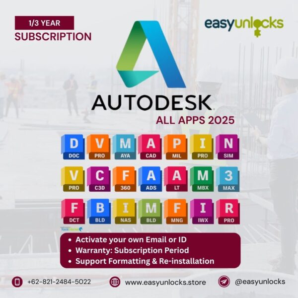 Autodesk Subscription (On Email)